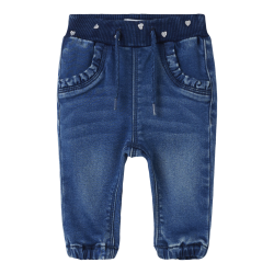 NAME IT Rose Reg R Fleece Jeans 5588-An N - Medium Blue Denim