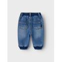NAME IT Ben Baggy R Fleece Jeans 8251-An N - Medium Blue Denim