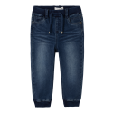 NAME IT Ben Baggy R Fleece Jeans 7330-An O - Dark Blue Denim