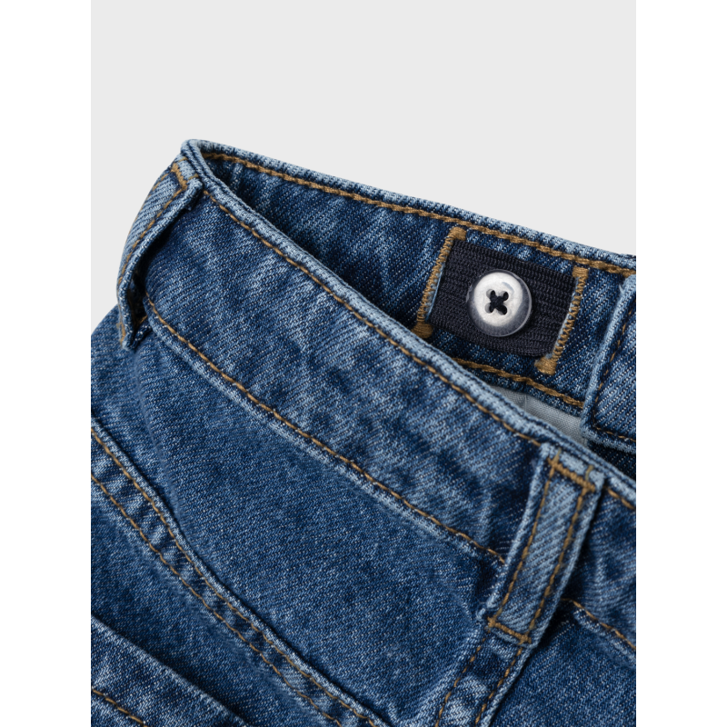 NAME IT Bella Shaped Jeans 8614-Be O - Dark Blue Denim