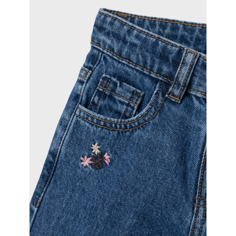 NAME IT Bella Shaped Jeans 8614-Be O - Dark Blue Denim