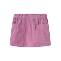 NAME IT Sia Loose Kort Cord Skirt 1581-Yt O - Mauve Orchid