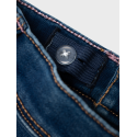 NAME IT Salli Boot Fleece Jeans 6427-An O - Dark Blue Denim