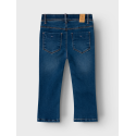 NAME IT Salli Boot Fleece Jeans 6427-An O - Dark Blue Denim