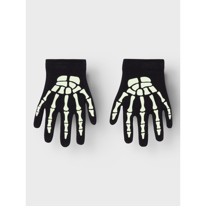 NAME IT Nmnoween Langærmet Top Set - Sort