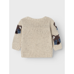 NAME IT Oballe Langærmet Knit - Summer Sand