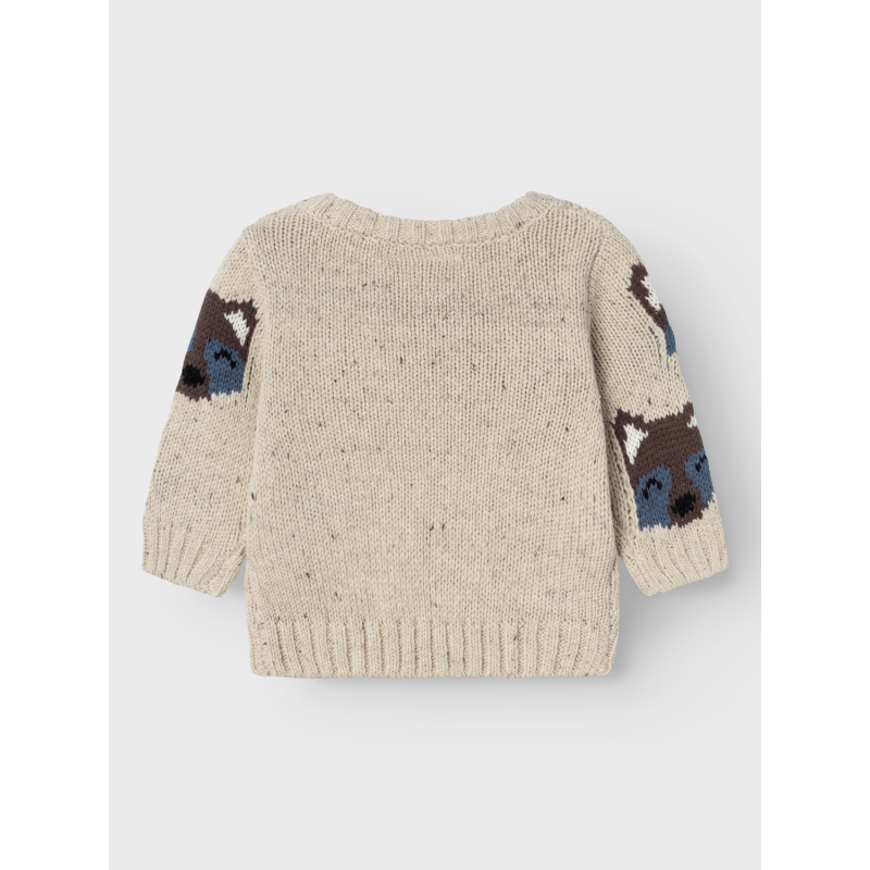 NAME IT Oballe Langærmet Knit - Summer Sand