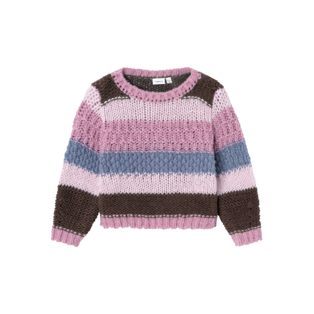 NAME IT Oronja Langærmet Knit - Mauve Orchid