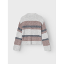 LMTD Nedgi Langærmet Kort Knit - Mocha Meringue