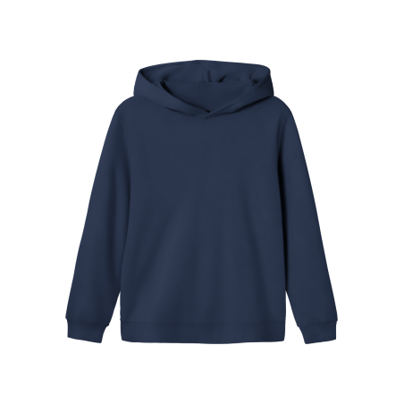 LMTD Nlnnizu Langærmet Bru Sweat W. Hood - Navy Blazer