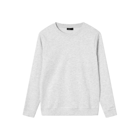 LMTD Nlnnizu Langærmet Bru O-Neck Sweat - Light Grey Melange