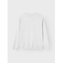 LMTD Nlnnizu Langærmet Bru O-Neck Sweat - Light Grey Melange