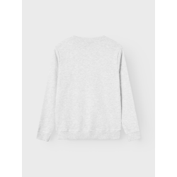LMTD Nlnnizu Langærmet Bru O-Neck Sweat - Light Grey Melange
