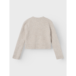 LMTD Lodet Langærmet Kort Rib Knit - Peyote
