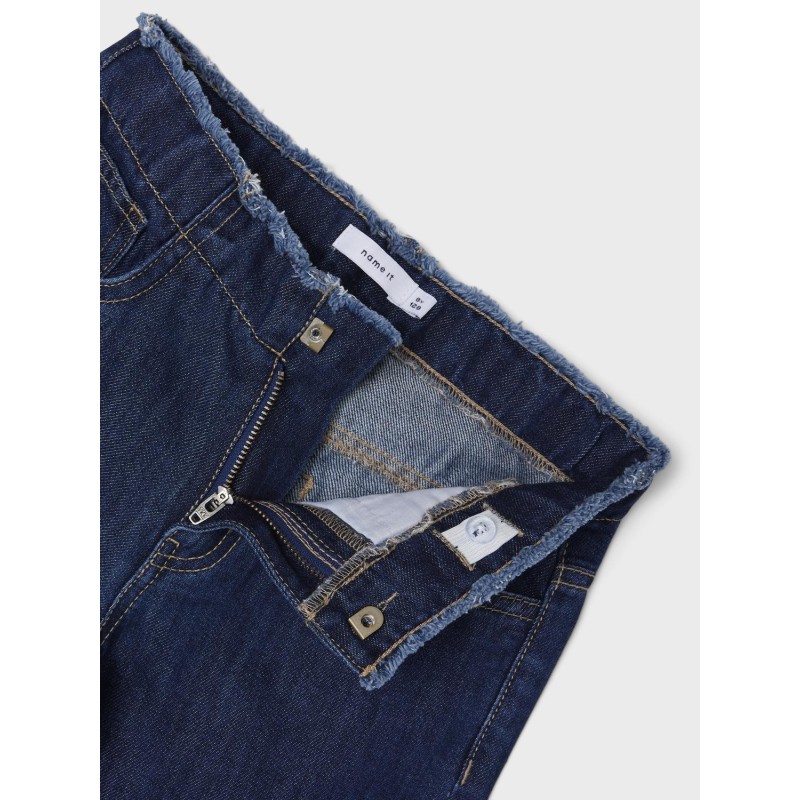 NAME IT Nkfrose Brede Jeans 4310-Gm - Dark Blue Denim