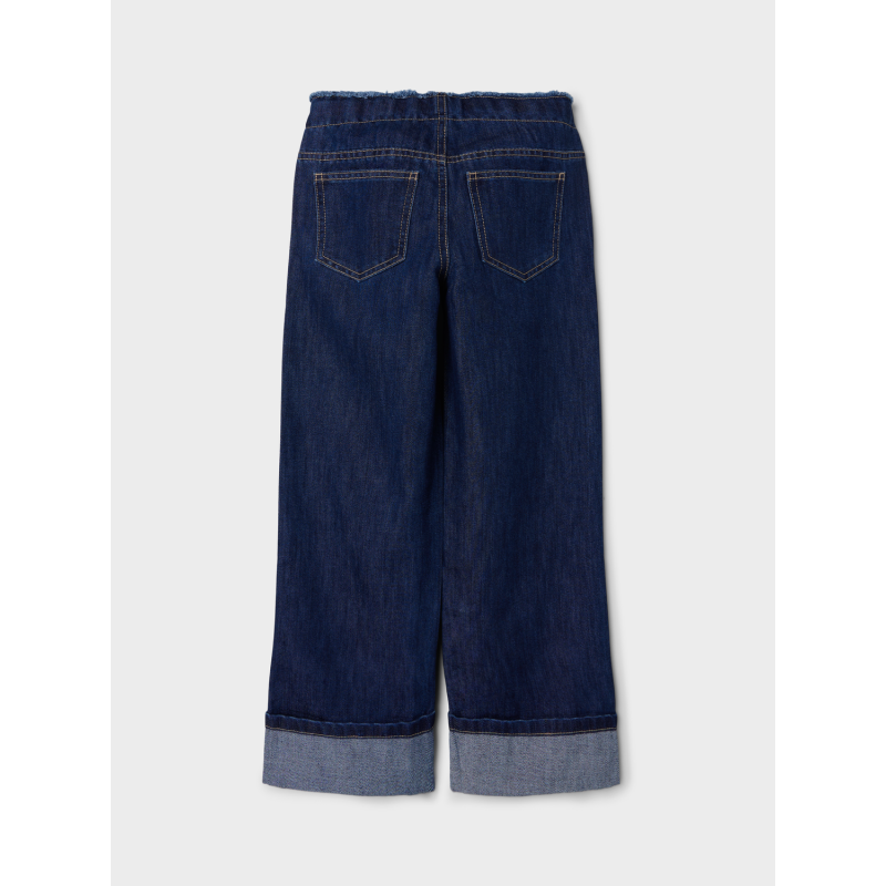NAME IT Nkfrose Brede Jeans 4310-Gm - Dark Blue Denim