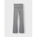 LMTD Kula Bootcut Rib Bukser - Grey Melange