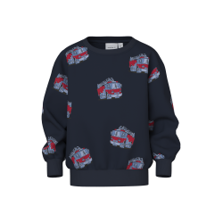 NAME IT Obil Nreg Sweat Bru - Dark Sapphire