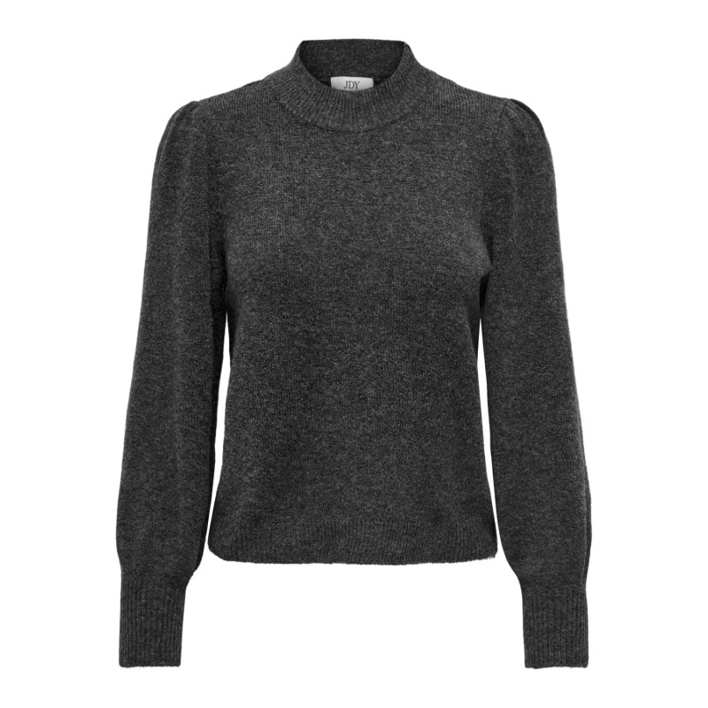 JDY Rue Strik Pullover - Dark Grey Melange
