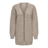 JDY Zoey Strik Cardigan - Chateau Gray