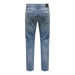 ONLY & SONS Onsweft Regular Lmb 8264 Azg Denim - Light Medium Blue Denim