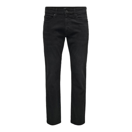 ONLY & SONS Onsweft Regular Black 8638 Mat Denim - Sort Denim