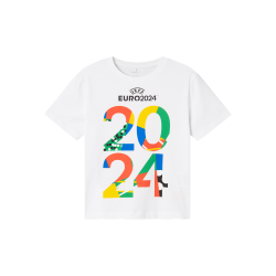 NAME IT Nkmmica Uefa Nreg Top Box Bfu - Bright Hvid