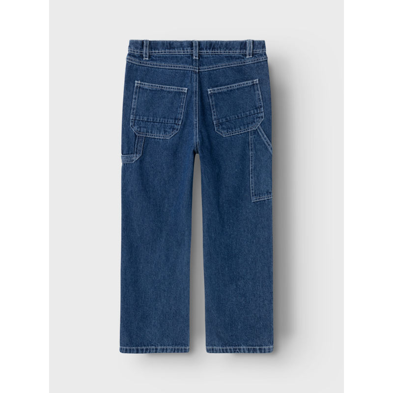 NAME IT Nkmryan Straight Jeans 4525-Im L - Dark Blue Denim
