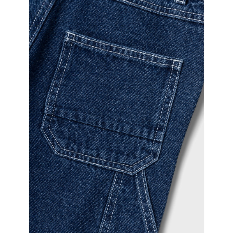 NAME IT Nkmryan Straight Jeans 4525-Im L - Dark Blue Denim