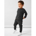 NAME IT Vimo Langærmet Sweat Bru - Dark Sapphire