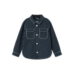 NAME IT Nkfmine Twi Oversize Overshirt 9454-Td L - Dark Sapphire