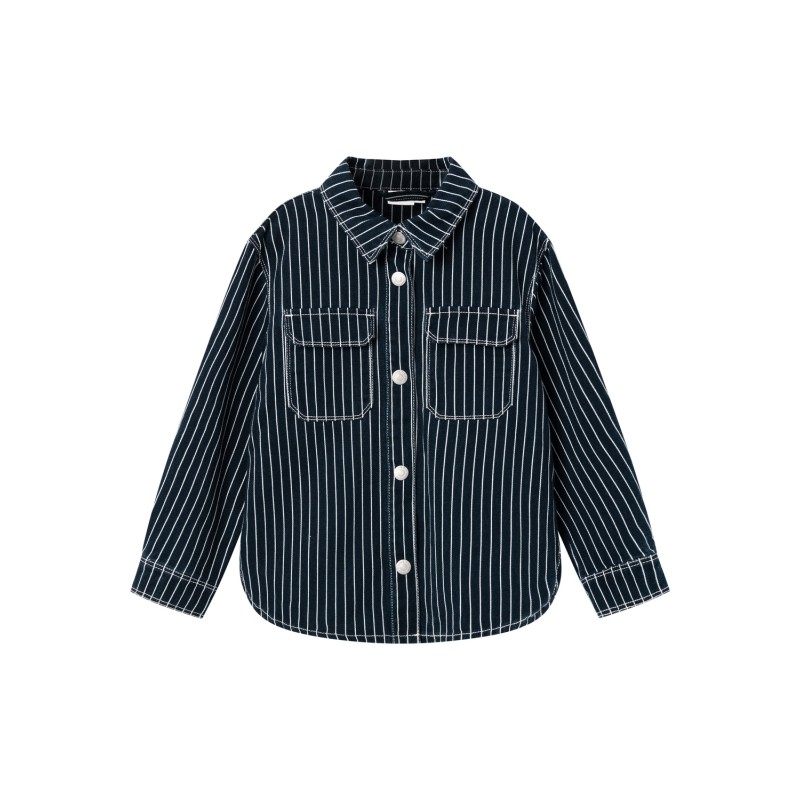 NAME IT Nkfmine Twi Oversize Overshirt 9454-Td L - Dark Sapphire