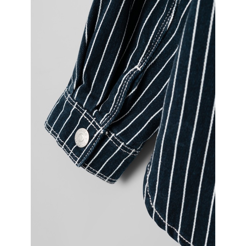 NAME IT Nkfmine Twi Oversize Overshirt 9454-Td L - Dark Sapphire