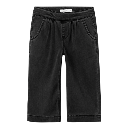 NAME IT Bella Brede Jeans 6485-To - Sort Denim