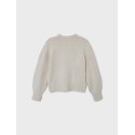 NAME IT Nkfkilouie Langærmet Kort Knit - Peyote Melange
