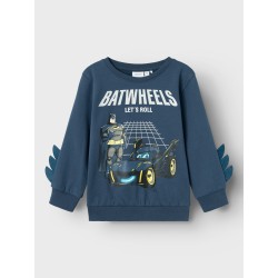 NAME IT MINI Juice Batwheels Sweatshirt - Dark Denim