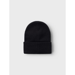 NAME IT Nknmalik Knit Beanie Badge - Sort