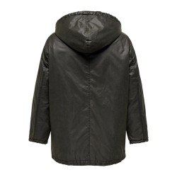 ONLY CARMAKOMA Mountain Hood Washed Jakke Otw - Peat