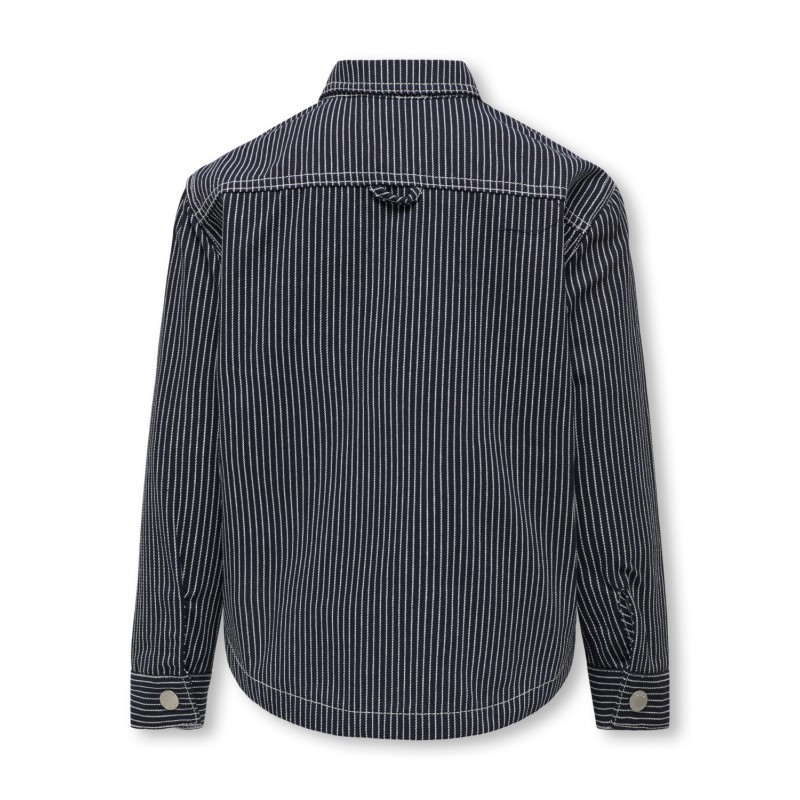 KIDS ONLY Merle Langærmet Stripe Shirt Pnt - Night Sky
