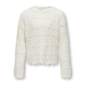 KIDS ONLY Genova Langærmet O-Neck Structure Knt - Birch