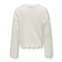 KIDS ONLY Genova Langærmet O-Neck Structure Knt - Birch
