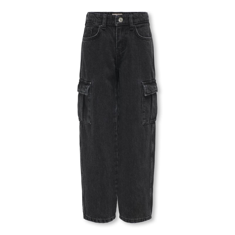 KIDS ONLY Harmony Brede Crgo Carrot Azg659 - Washed Sort