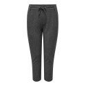 ONLY CARMAKOMA Goldtrash-Elise Easy Melan Bukser - Dark Grey Melange