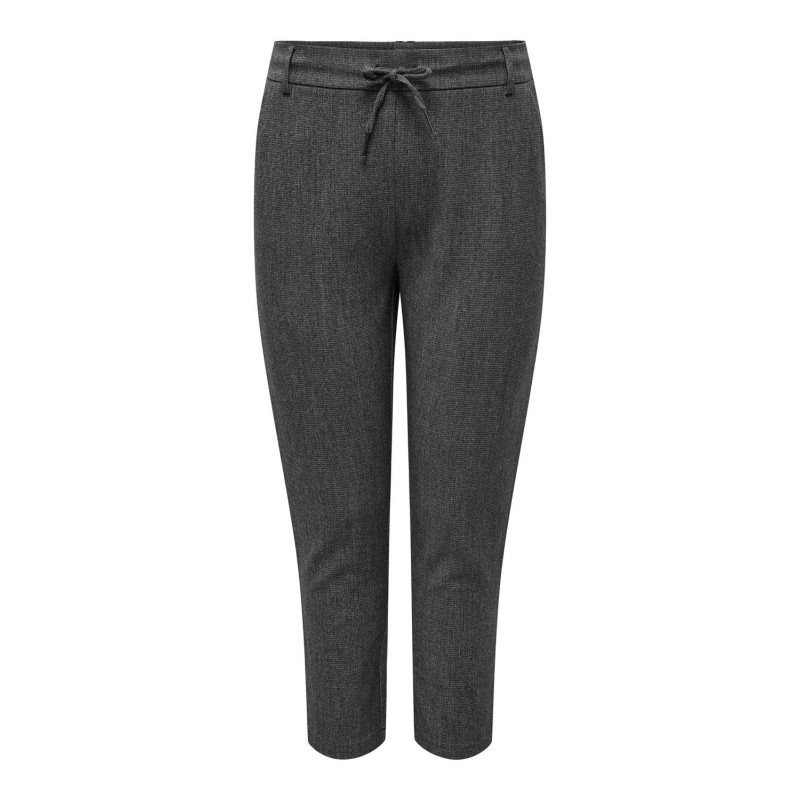 ONLY CARMAKOMA Goldtrash-Elise Easy Melan Bukser - Dark Grey Melange