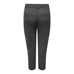 ONLY CARMAKOMA Goldtrash-Elise Easy Melan Bukser - Dark Grey Melange