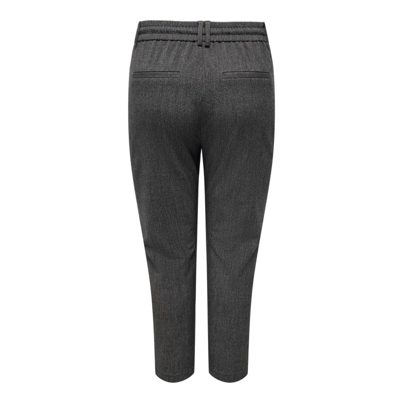 ONLY CARMAKOMA Goldtrash-Elise Easy Melan Bukser - Dark Grey Melange