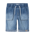 NAME IT Ben Jogger Reg Denim Knickers 7430-Tl - Medium Blue Denim