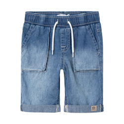 NAME IT Ben Jogger Reg Denim Knickers 7430-Tl - Medium Blue Denim