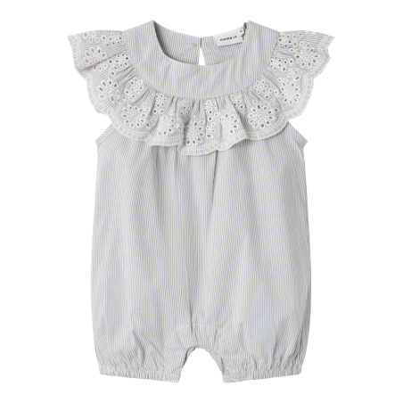 NAME IT Hiline Sunsuit - Chambray Blue