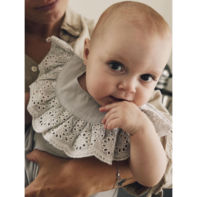 NAME IT Hiline Sunsuit - Chambray Blue